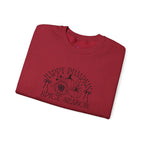 Fall Vibes Crewneck Sweatshirt — 'Happy Pumpkin' Spice Season Bonfires, Sweaters & Hayrides