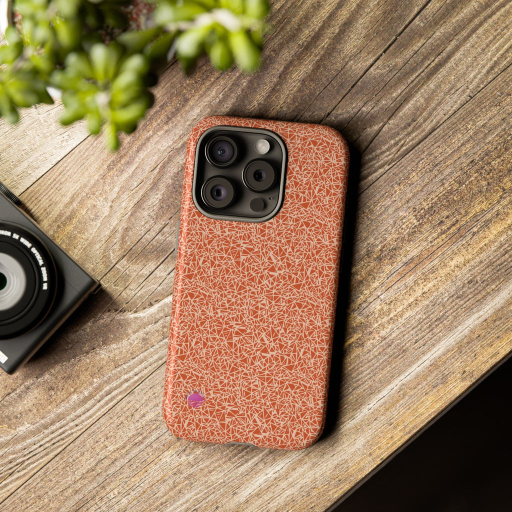 Micro-design phone cases orange