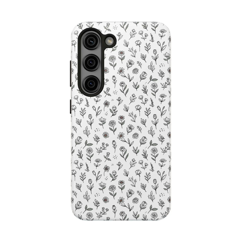 Floral Summer Vibe Phone Case — Tough Protective Floral All-Over Print Printify