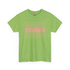Pink "SUMMER" Graphic Tee — Summer Repeat Printify