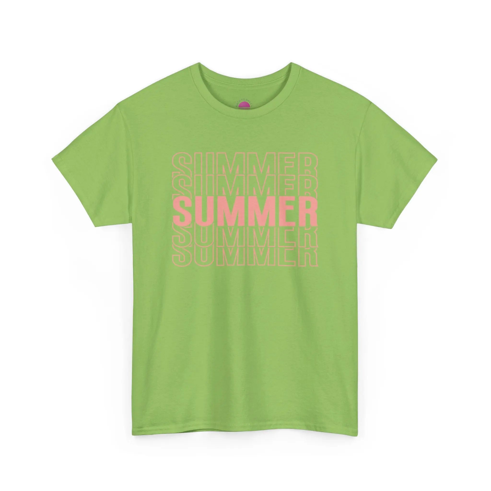 Pink "SUMMER" Graphic Tee — Summer Repeat Printify