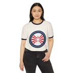 Retro Starburst Ringer T-Shirt Printify Back To Basics