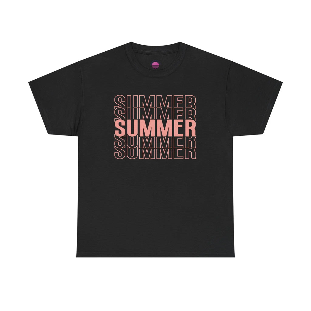 Pink "SUMMER" Graphic Tee — Summer Repeat Printify