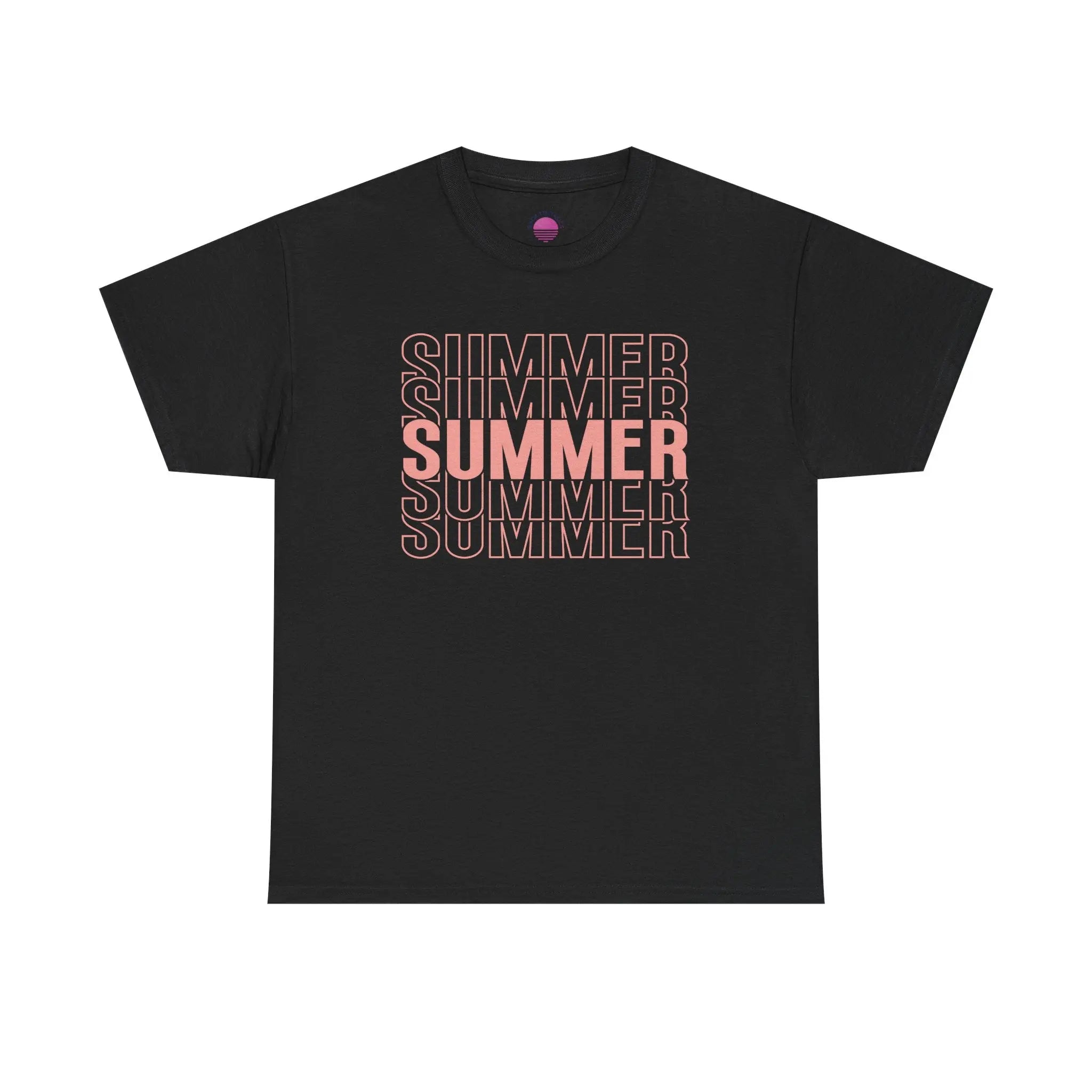 Pink "SUMMER" Graphic Tee — Summer Repeat Printify