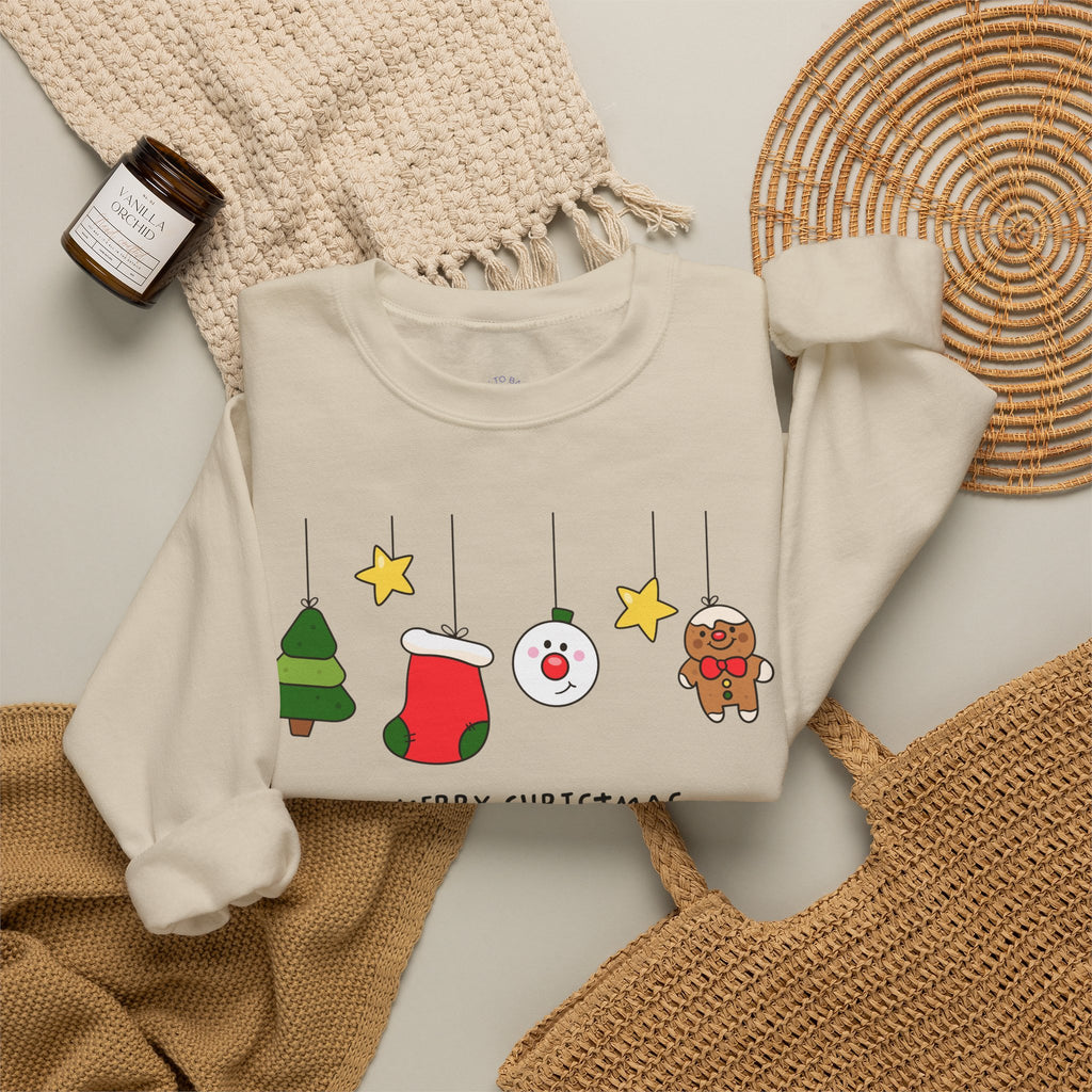 Merry Christmas Festive Character Sweatshirt (global)