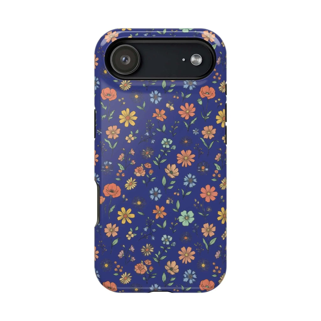 Floral All-Over Seasonal Print Phone Case — Magnetic Impact-Resistant Printify