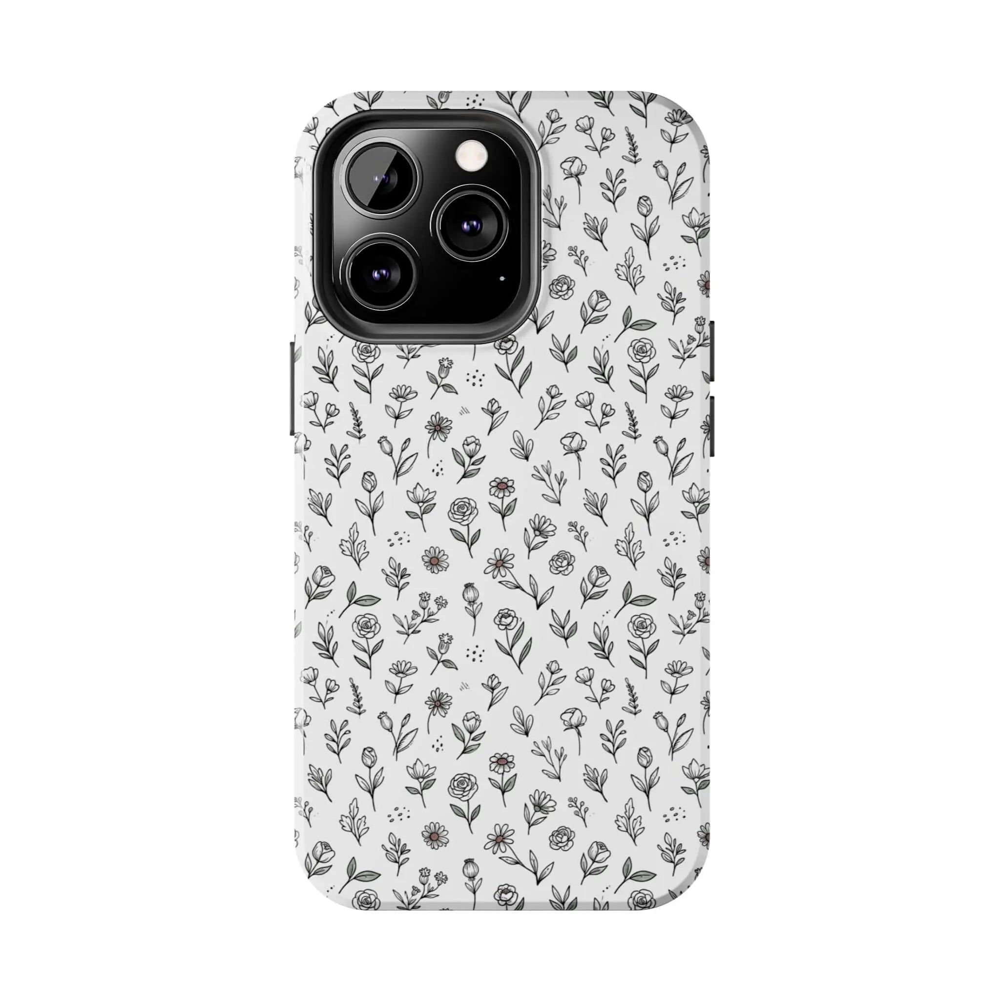Floral Summer Vibe Phone Case — Tough Protective Floral All‑Over Print Printify