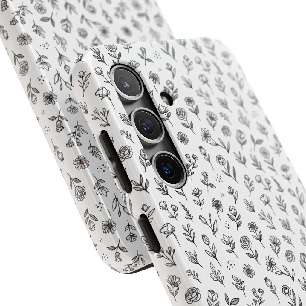 Floral Summer Vibe Phone Case — Tough Protective Floral All-Over Print Printify