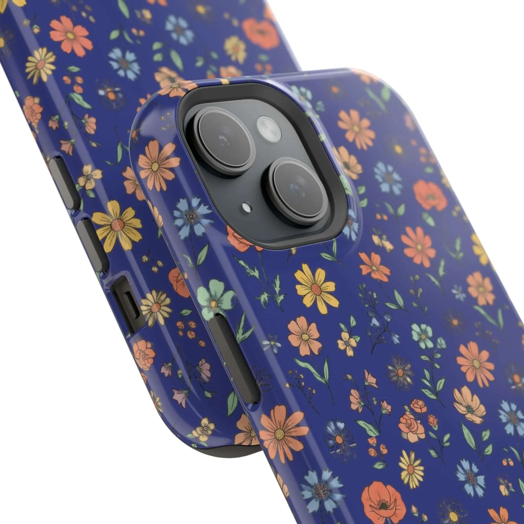 Floral All-Over Seasonal Print Phone Case — Magnetic Impact-Resistant Printify