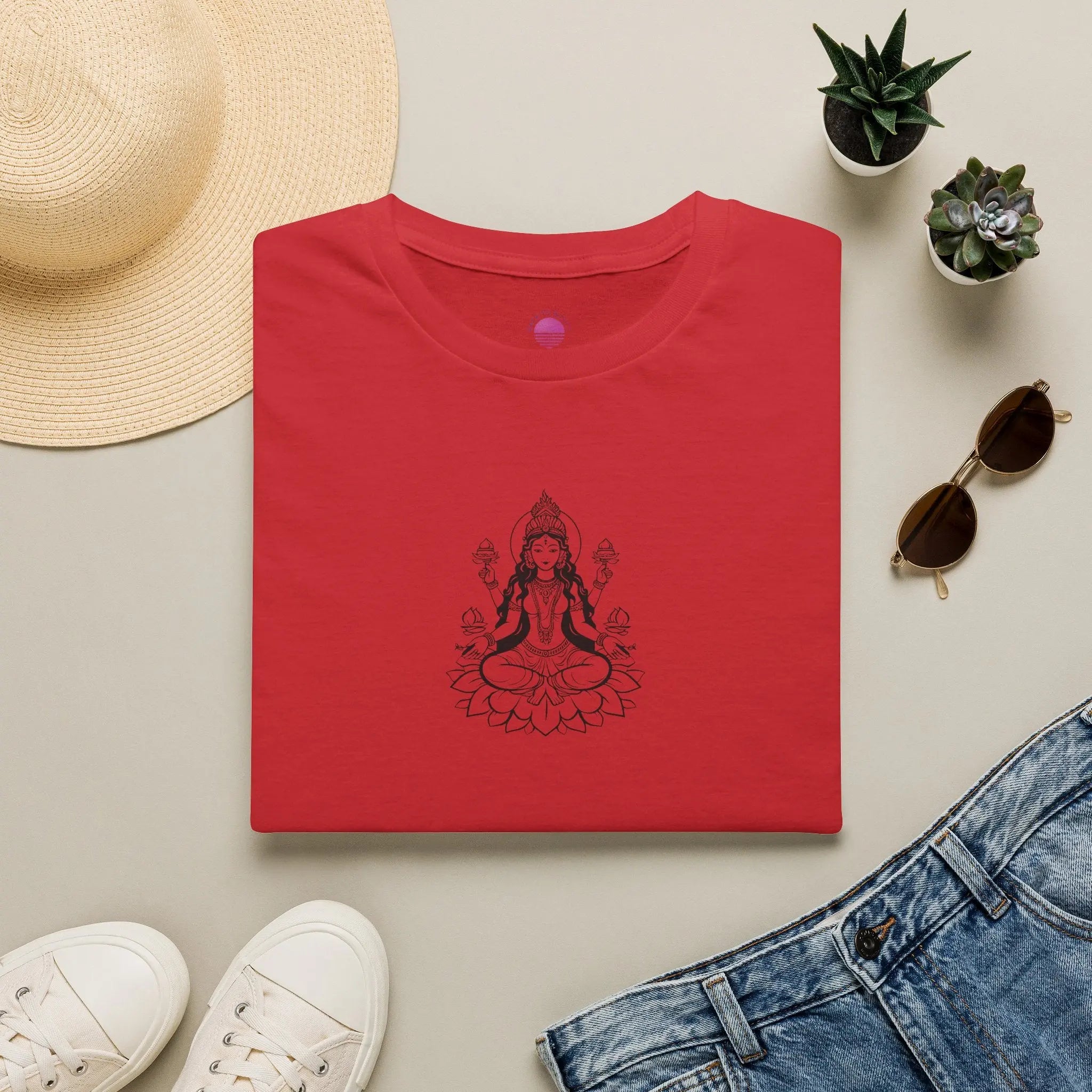 Goddess Laxmi tshirt Printify