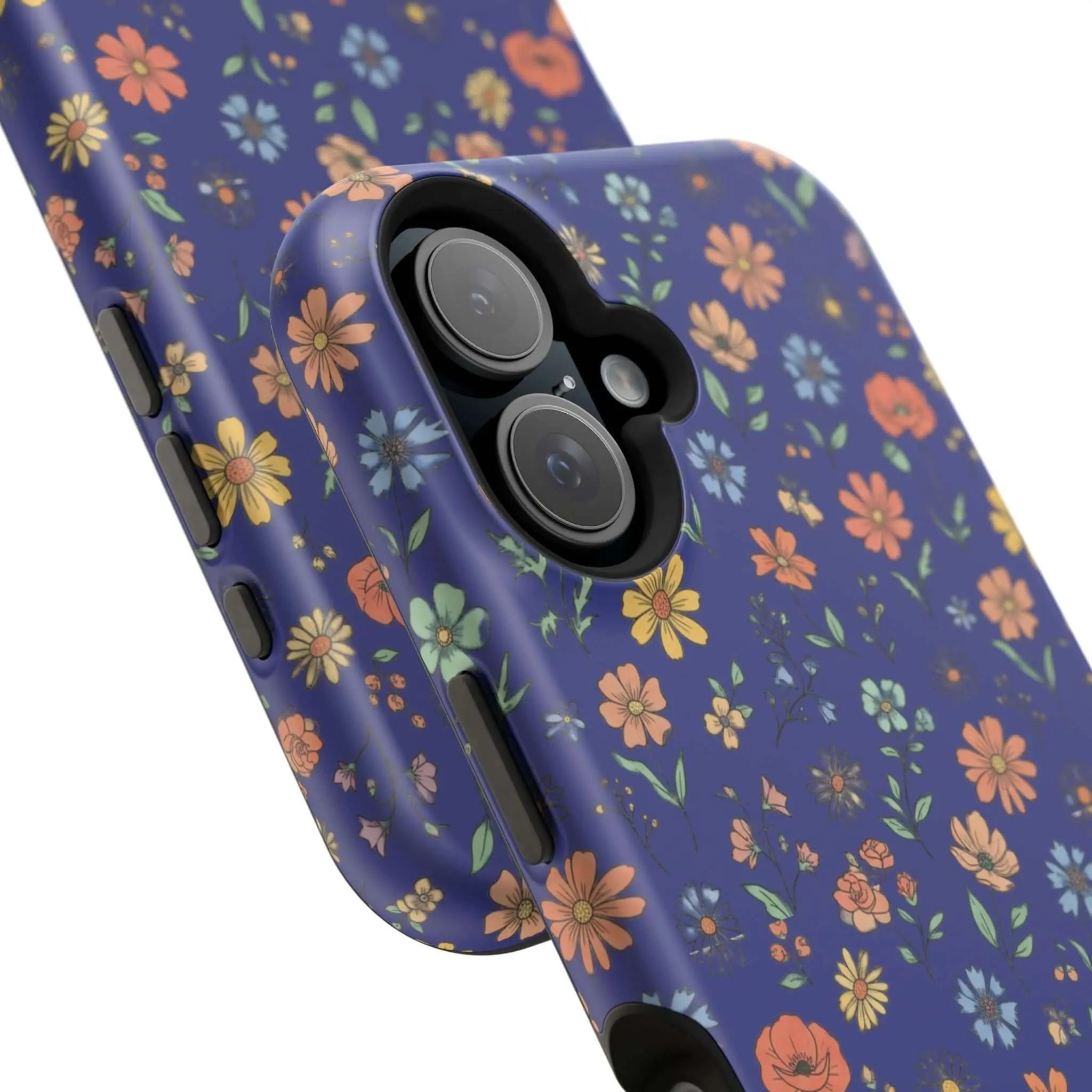Floral All-Over Seasonal Print Phone Case — Magnetic Impact-Resistant Printify