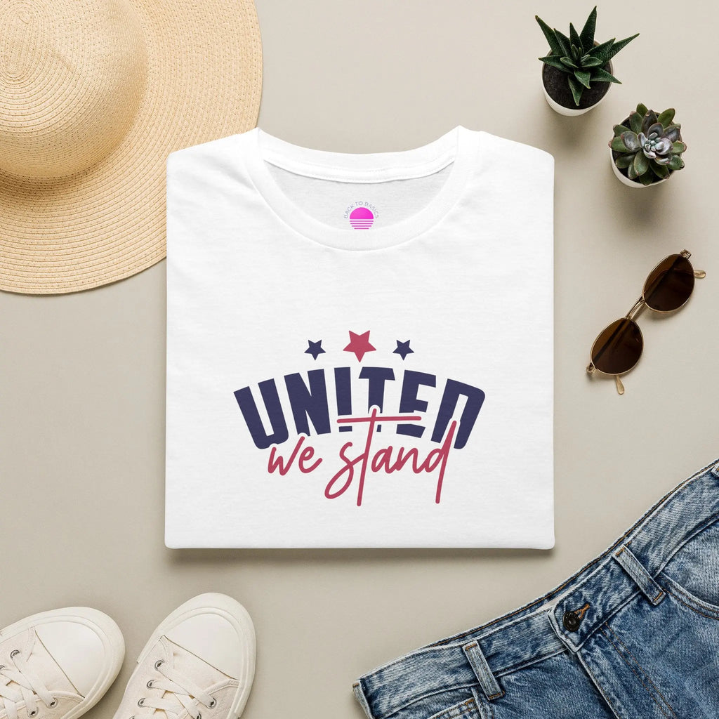 United We Stand July 4th T-Shirt Printify