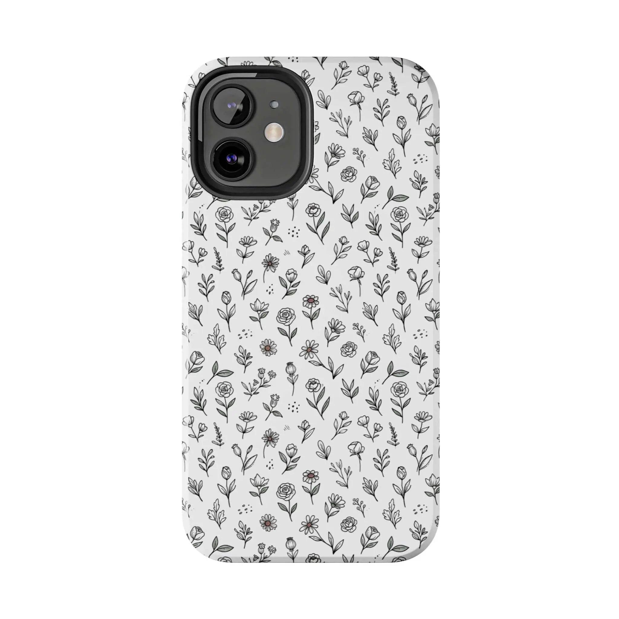 Floral Summer Vibe Phone Case — Tough Protective Floral All‑Over Print Printify