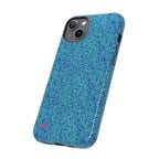 All over print iphone cases aqua blue