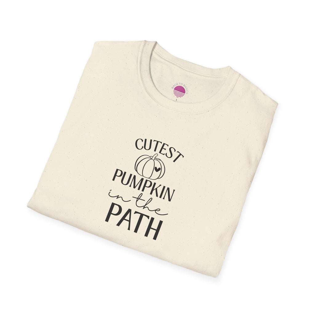 T-Shirt — "Cutest Pumpkin in the Path" Fall Graphic Tee