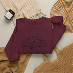Fall Vibes Crewneck Sweatshirt — 'Happy Pumpkin' Spice Season Bonfires, Sweaters & Hayrides