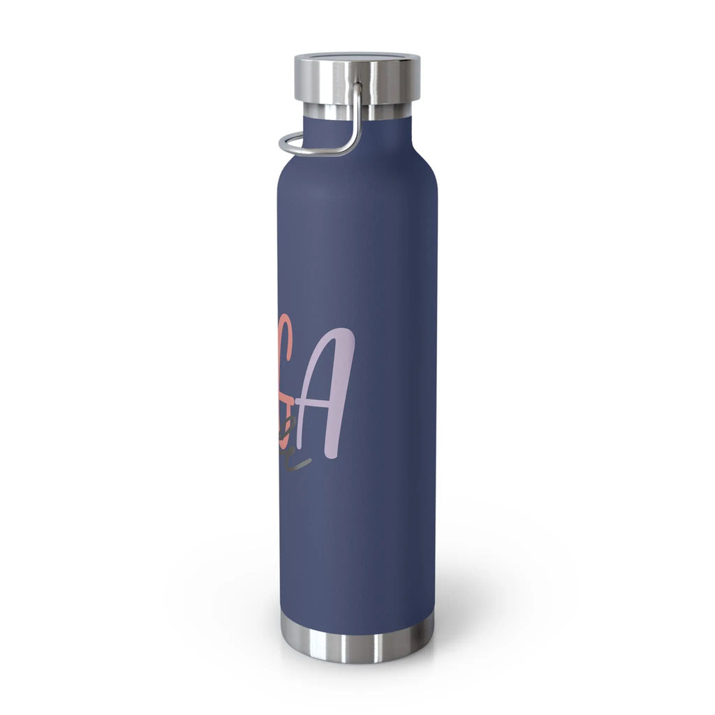 ‘Yoga Life’ Insulated Bottle, 22oz Printify