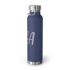 ‘Yoga Life’ Insulated Bottle, 22oz Printify
