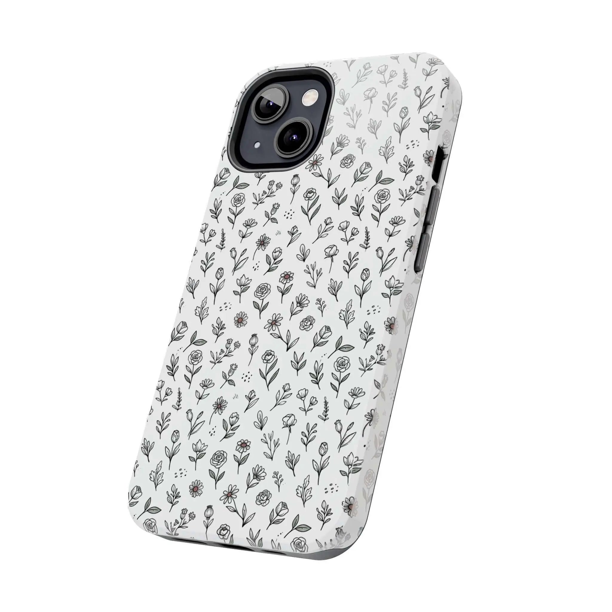 Floral Summer Vibe Phone Case — Tough Protective Floral All‑Over Print Printify