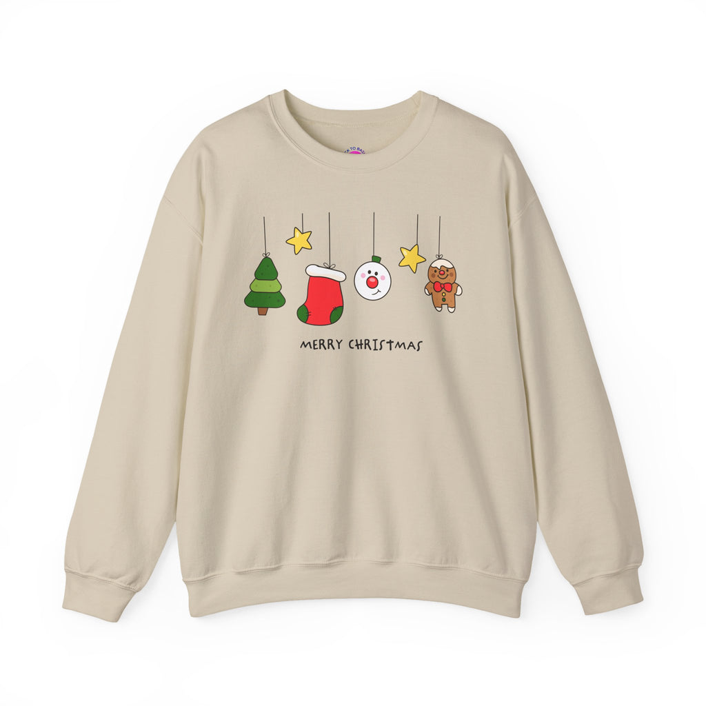 Merry Christmas Festive Character Sweatshirt (global)