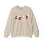 Merry Christmas Festive Character Sweatshirt (global)