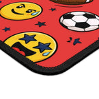 Back-to-School Sports Emoji Gaming Mouse Pad