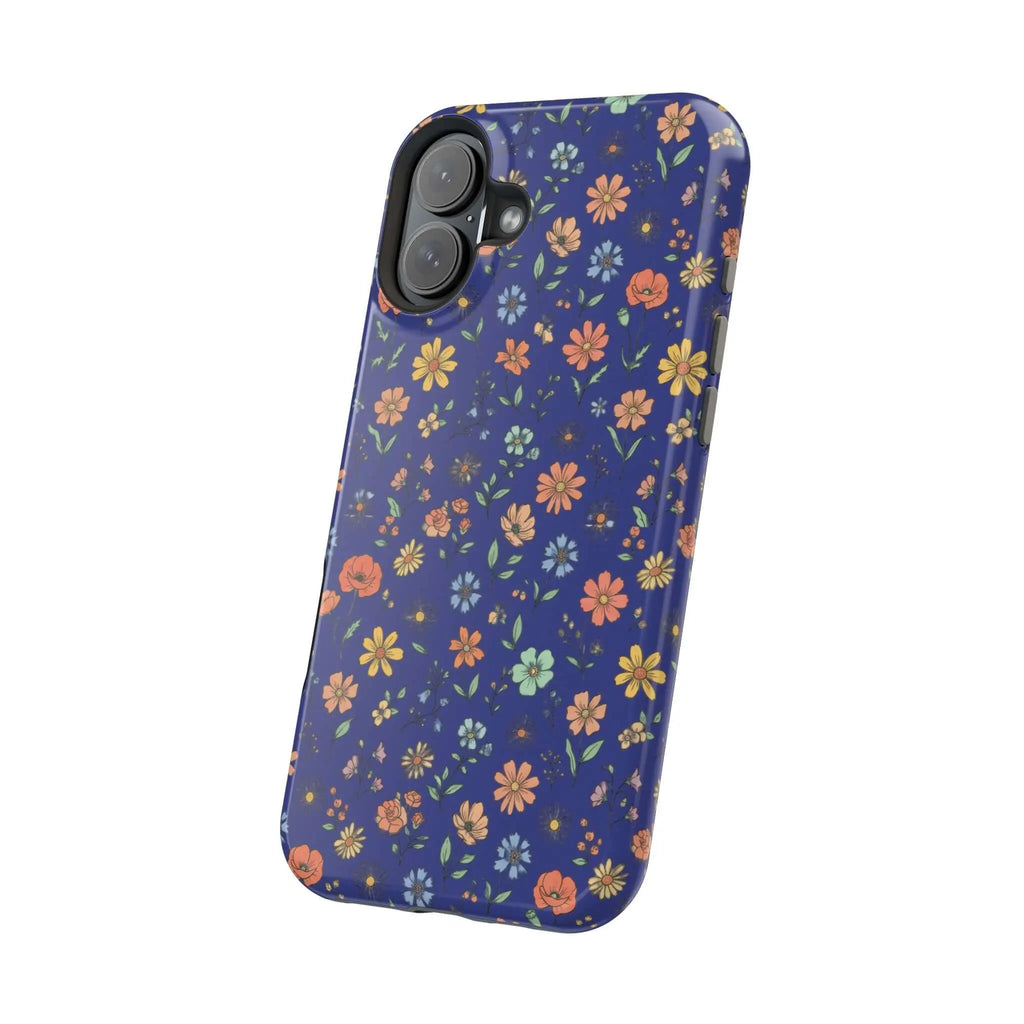 Floral All-Over Seasonal Print Phone Case — Magnetic Impact-Resistant Printify
