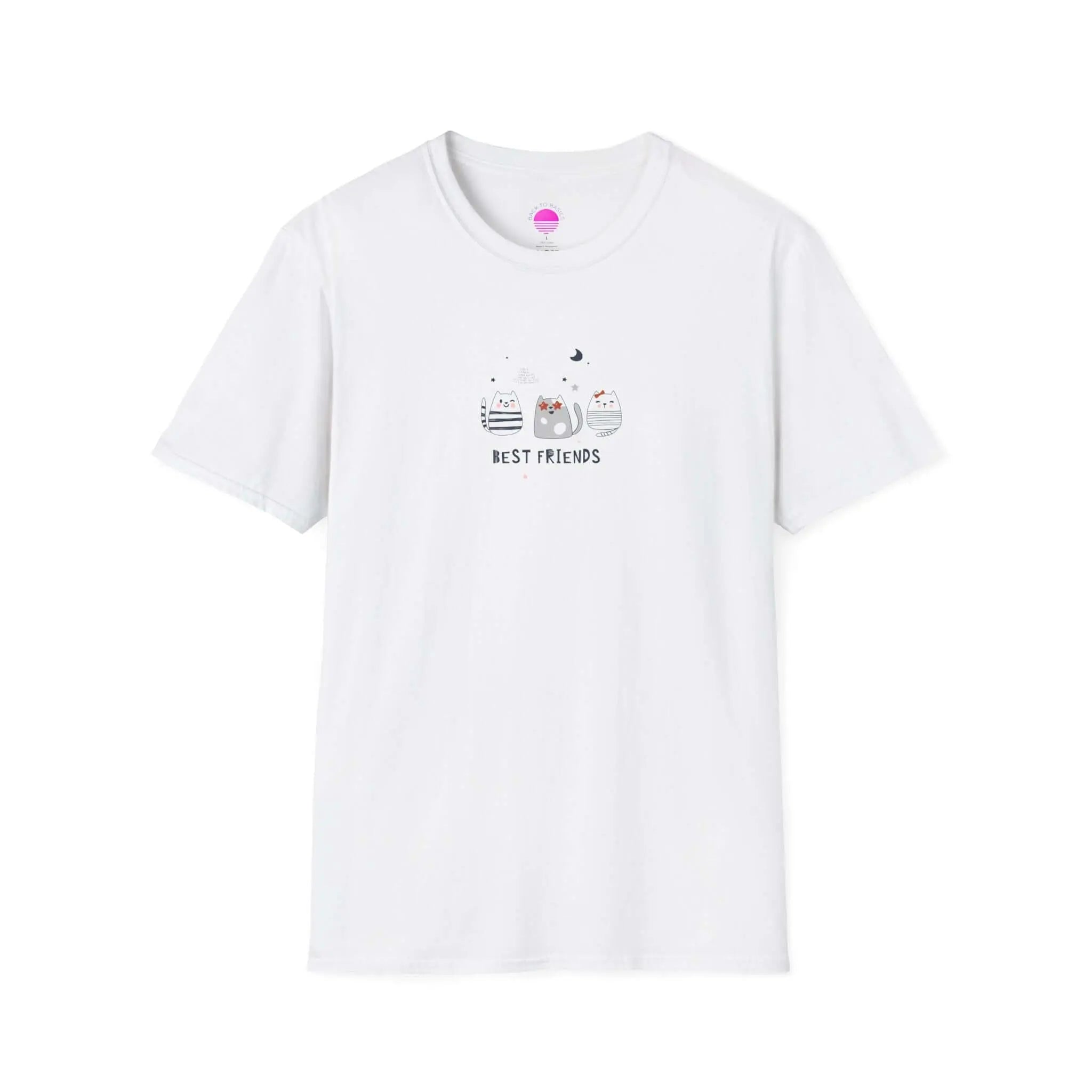Cat Best Friends T-Shirt — Matching Cat Lover Tee Printify