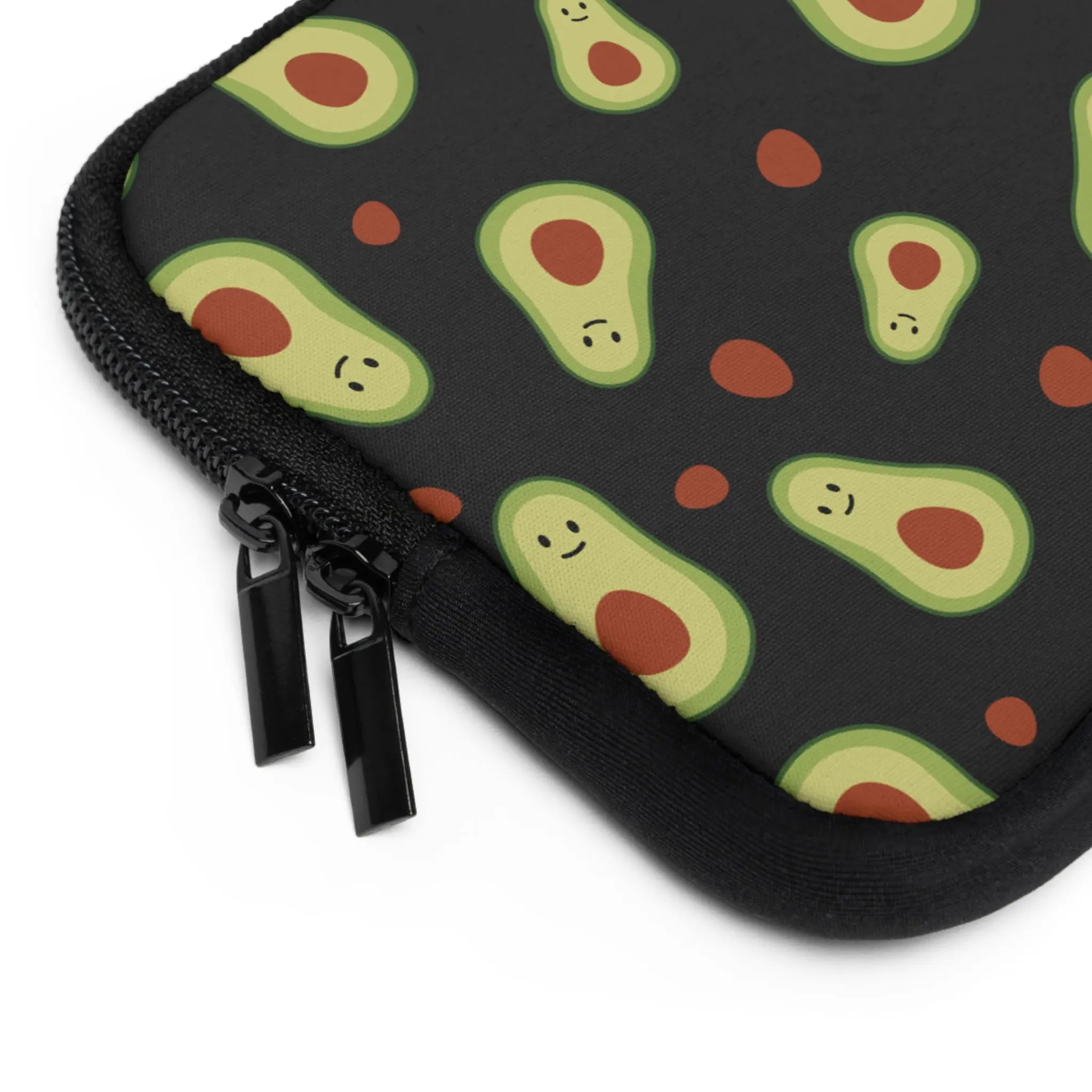 Cute Avocado Laptop Sleeve — Protective Case for MacBook & Laptops Printify