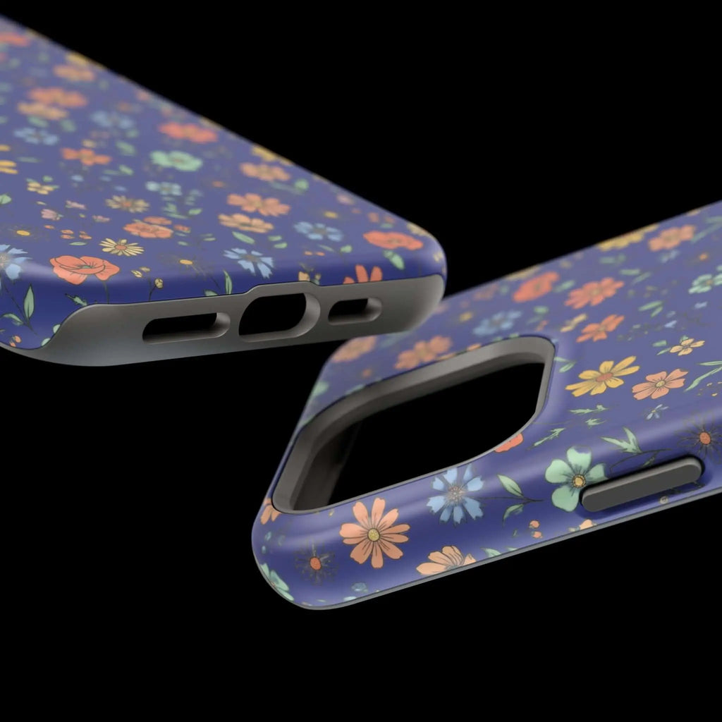 Floral All-Over Seasonal Print Phone Case — Magnetic Impact-Resistant Printify