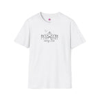 Unisex Softstyle T-Shirt 'Camp More, Worry Less' Printify