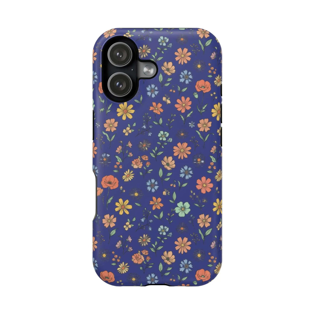 Floral All-Over Seasonal Print Phone Case — Magnetic Impact-Resistant Printify