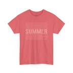 Pink "SUMMER" Graphic Tee — Summer Repeat Printify