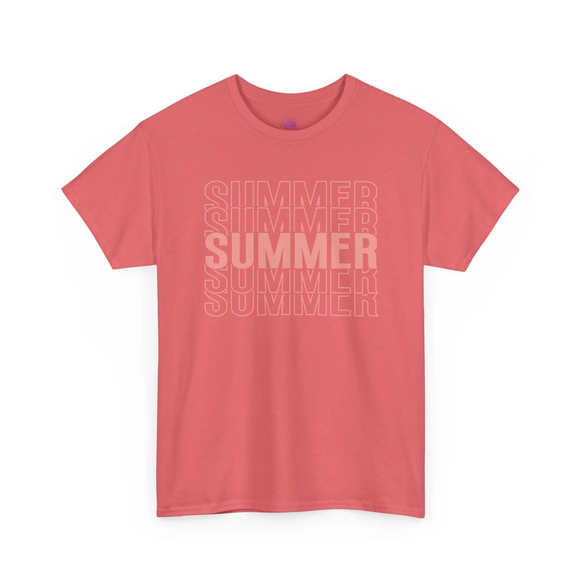 Pink "SUMMER" Graphic Tee — Summer Repeat Printify