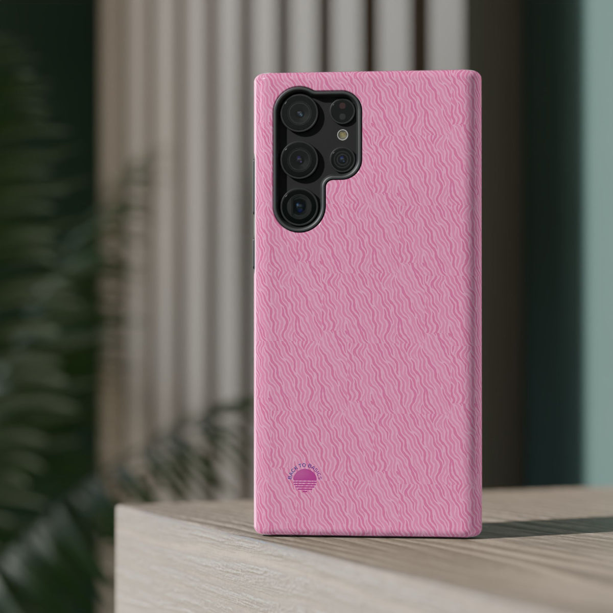 Android All over print pink zebra