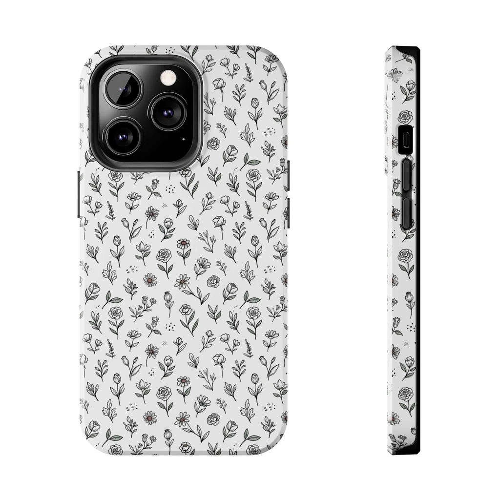 Floral Summer Vibe Phone Case — Tough Protective Floral All‑Over Print Printify