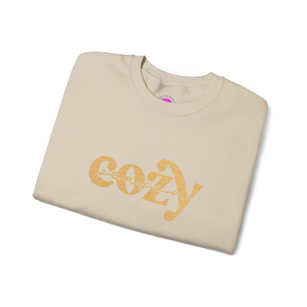 'Cozy Season' Crewneck Sweatshirt (Embroidered)