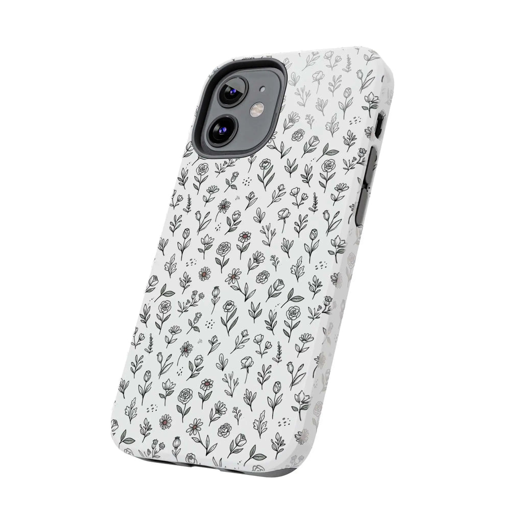 Floral Summer Vibe Phone Case — Tough Protective Floral All-Over Print Printify