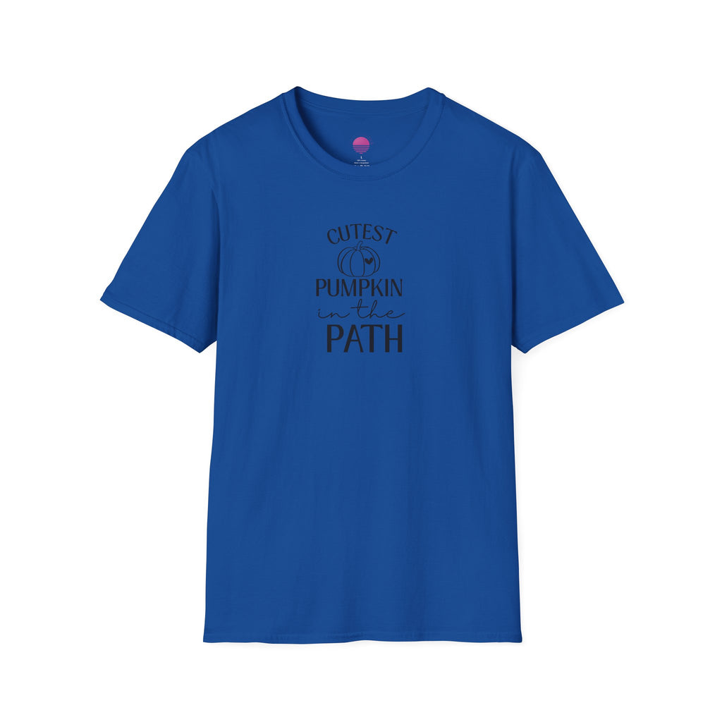T-Shirt — "Cutest Pumpkin in the Path" Fall Graphic Tee