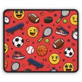 Back-to-School Sports Emoji Gaming Mouse Pad