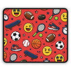 Back-to-School Sports Emoji Gaming Mouse Pad