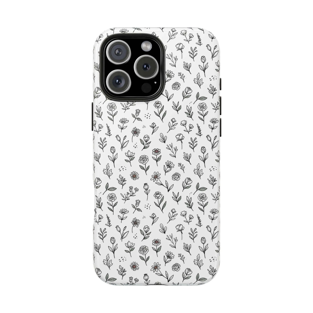 Floral Summer Vibe Phone Case — Tough Protective Floral All‑Over Print Printify