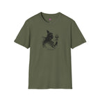 Shiva Trident Tee — Minimal Hindu God Mahadev T-Shirt Printify