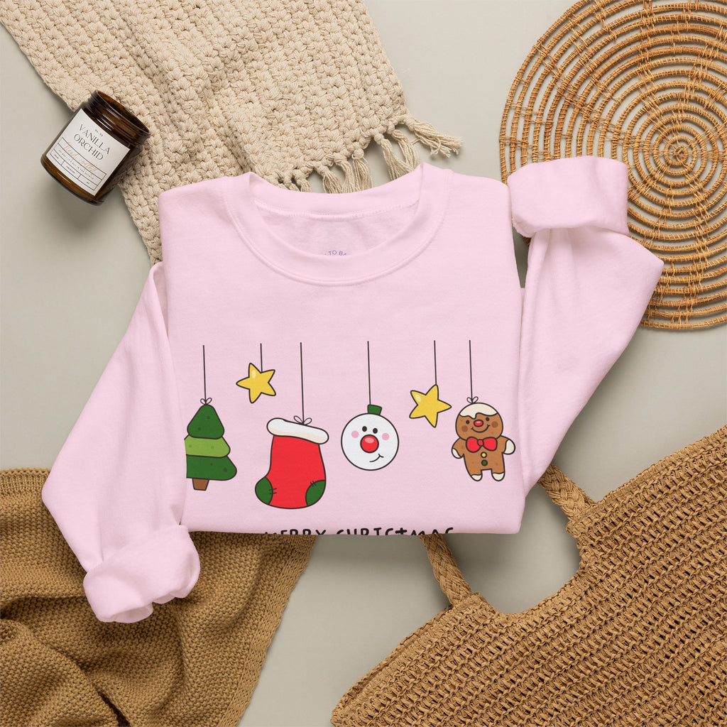 Merry Christmas Festive Character Sweatshirt (global)