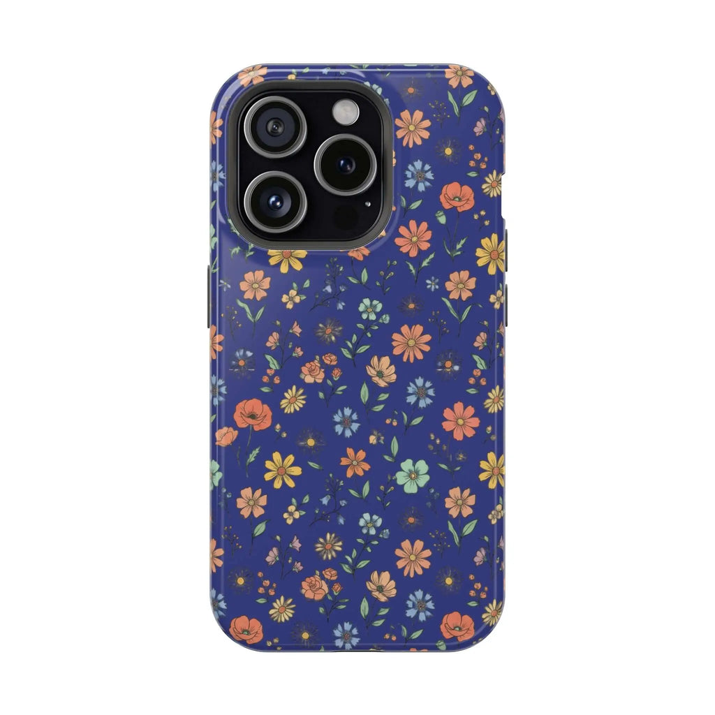 Floral All-Over Seasonal Print Phone Case — Magnetic Impact-Resistant Printify
