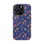 Floral All-Over Seasonal Print Phone Case — Magnetic Impact-Resistant Printify