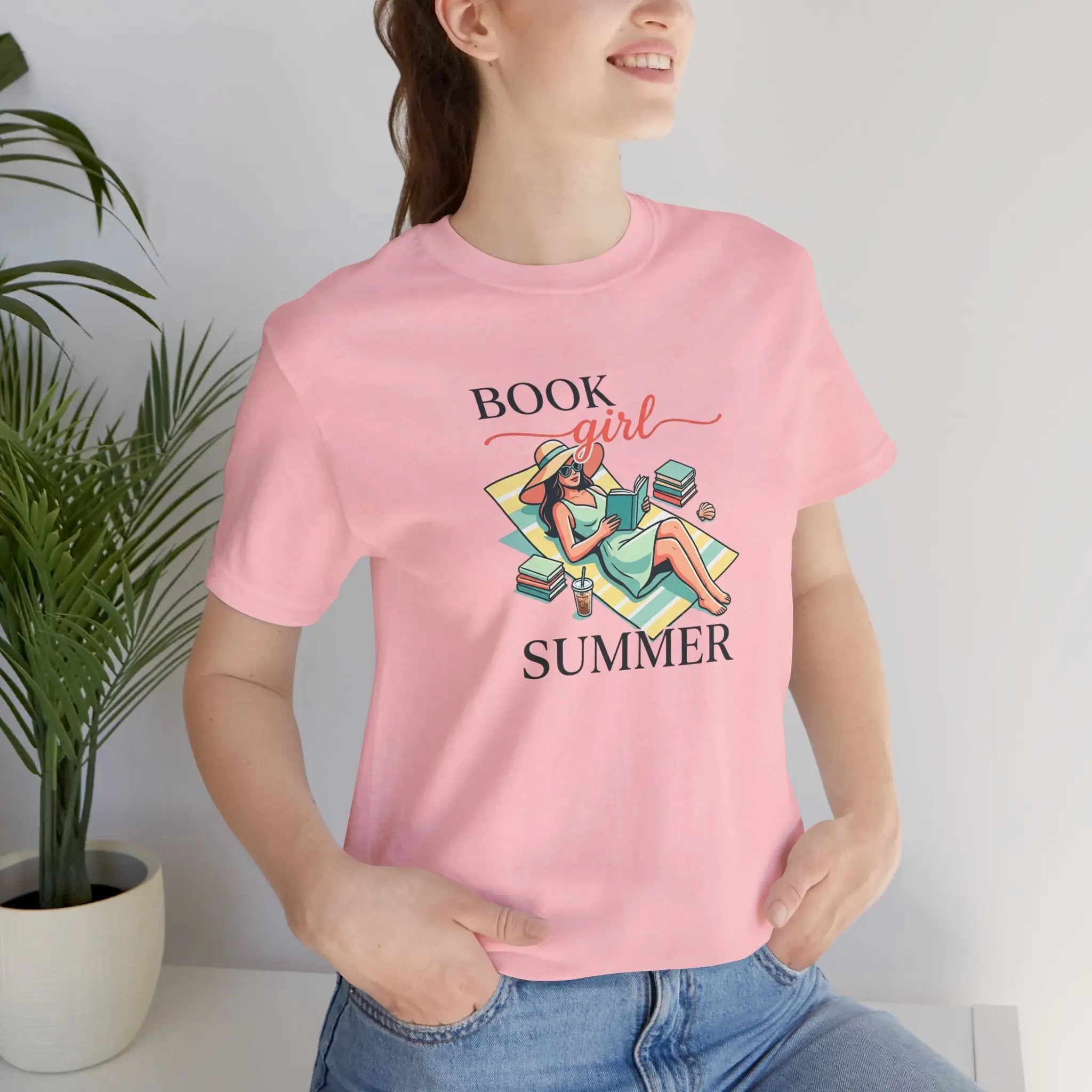 Book Girl Summer Tee | BookTok, Bookish Reading Beach Reads Printify