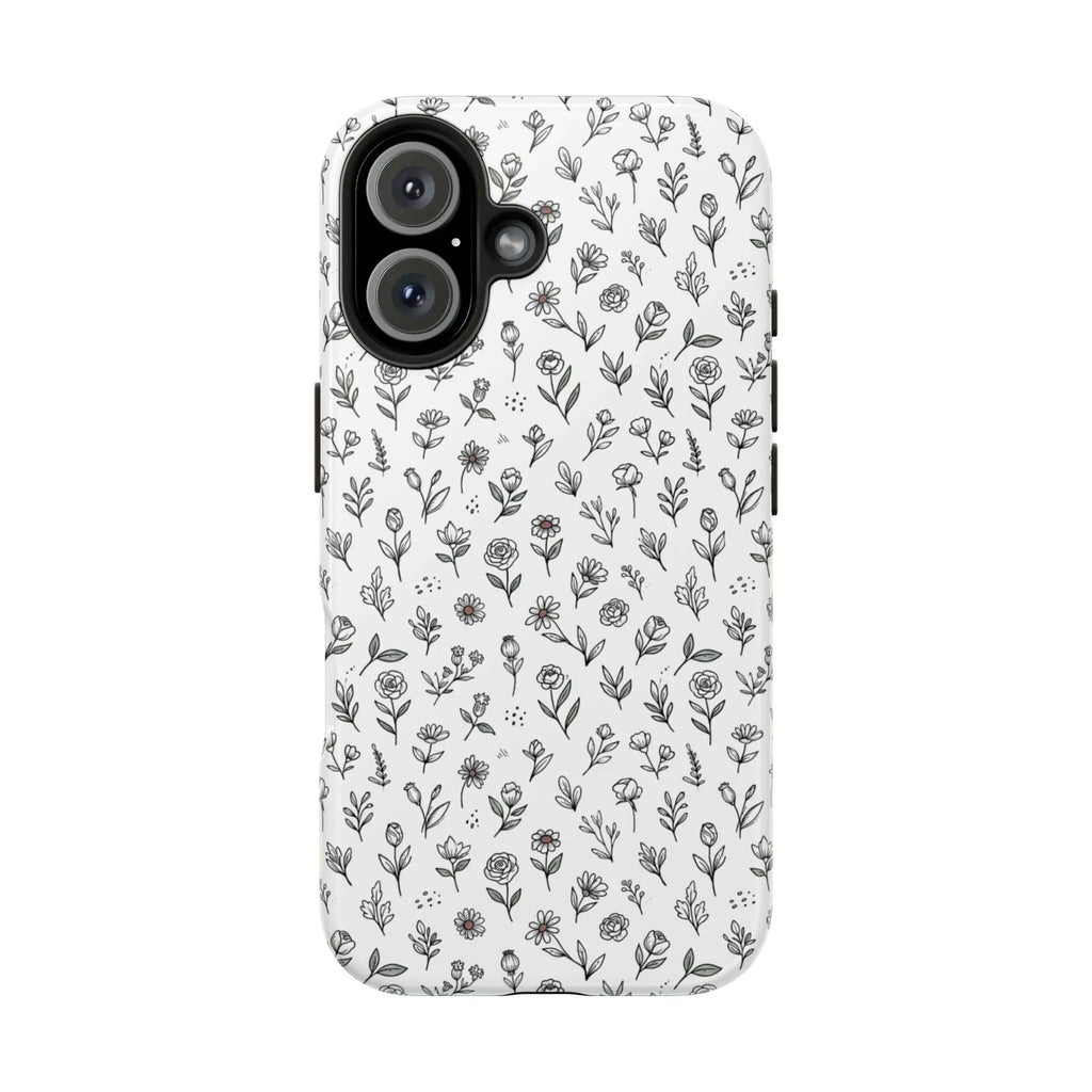 Floral Summer Vibe Phone Case — Tough Protective Floral All‑Over Print Printify