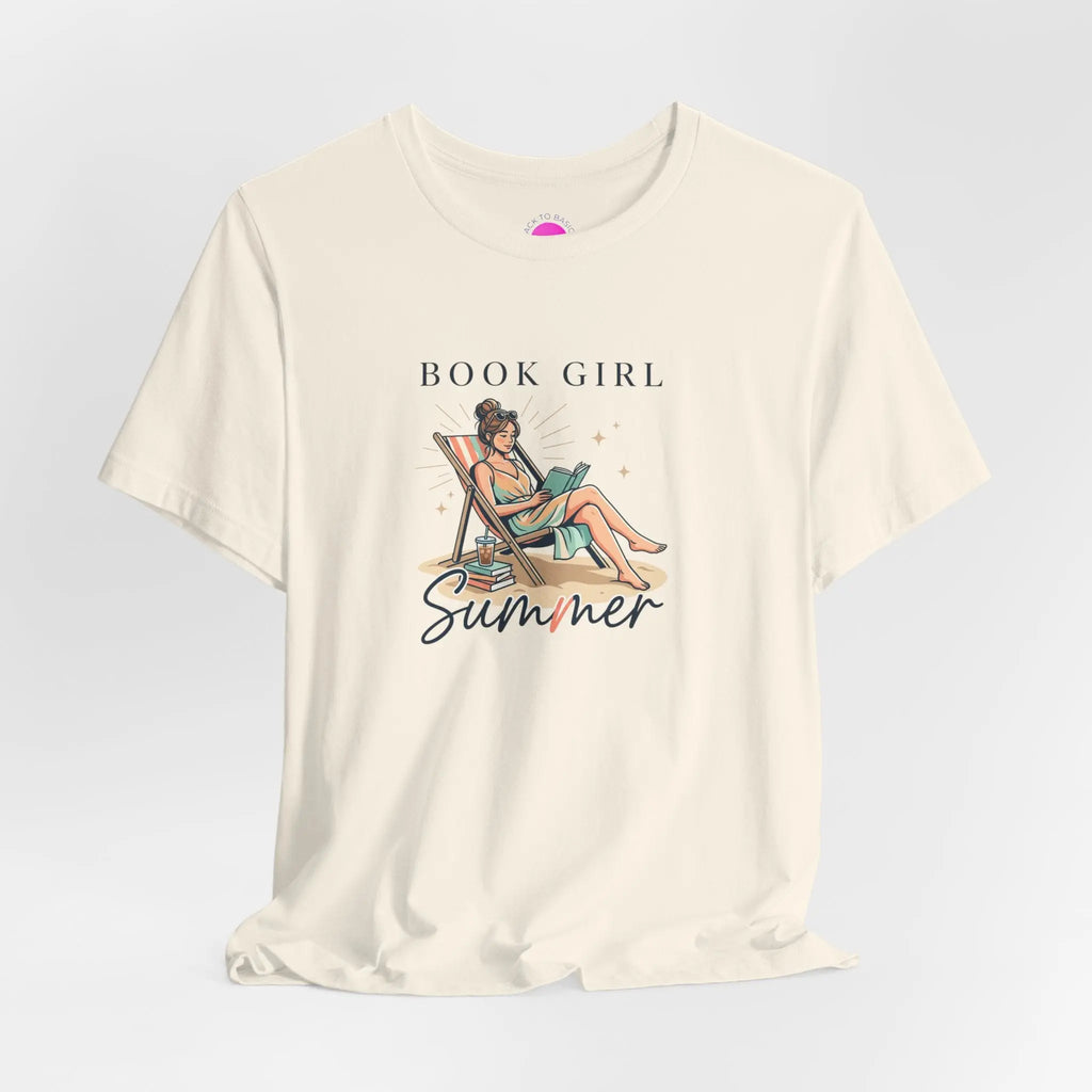 Book Girl Summer Tee | BookTok, beach reads, bookish summer aesthetic Printify