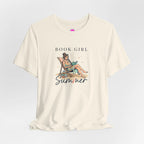 Book Girl Summer Tee | BookTok, beach reads, bookish summer aesthetic Printify